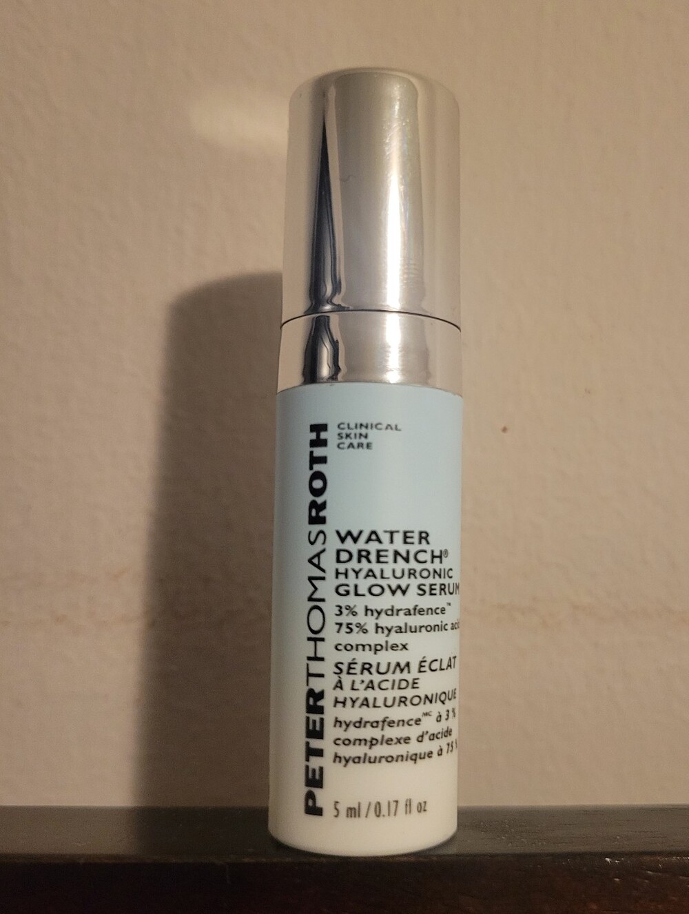 Peter Thomas Roth Water Drench Hyaluronic Glow Serum-Travel Size (5ml/17oz) New